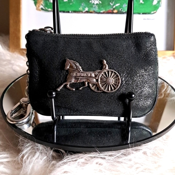 Celine Leather Cles Key Pouch - Picture 1 of 11